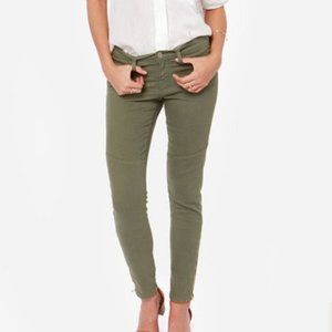 Flying Monkey Skinny Jean | Olive Green | Size 25